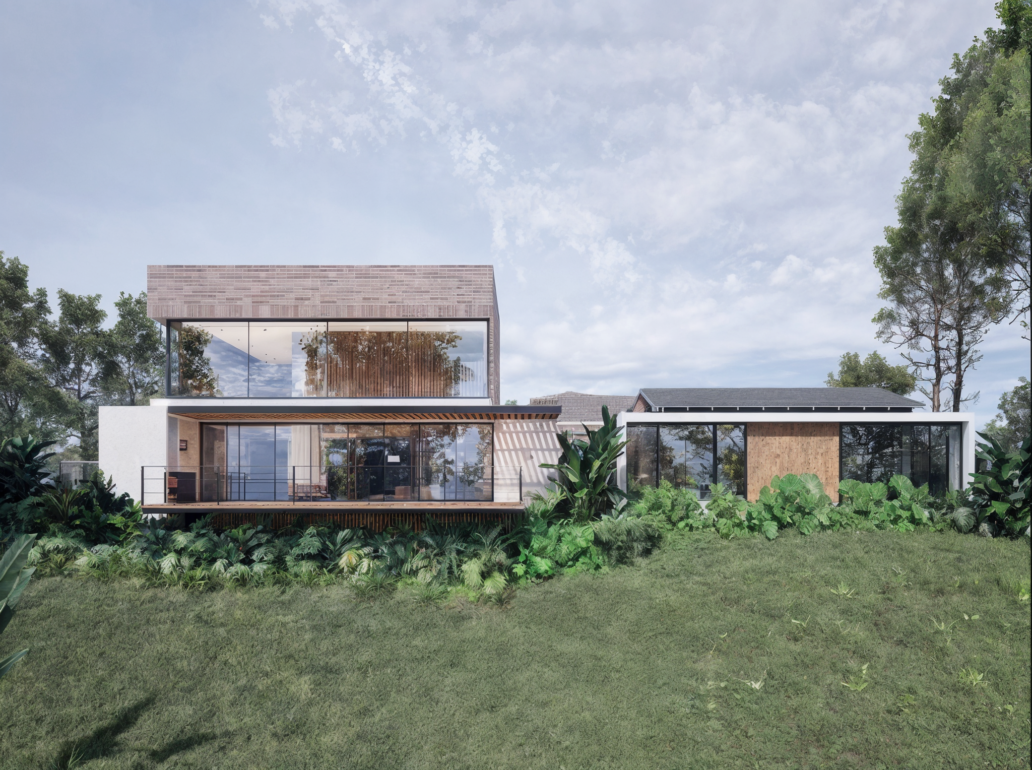 Fachada Incontra — Diseño, arquitectura y construcción de obra blanca